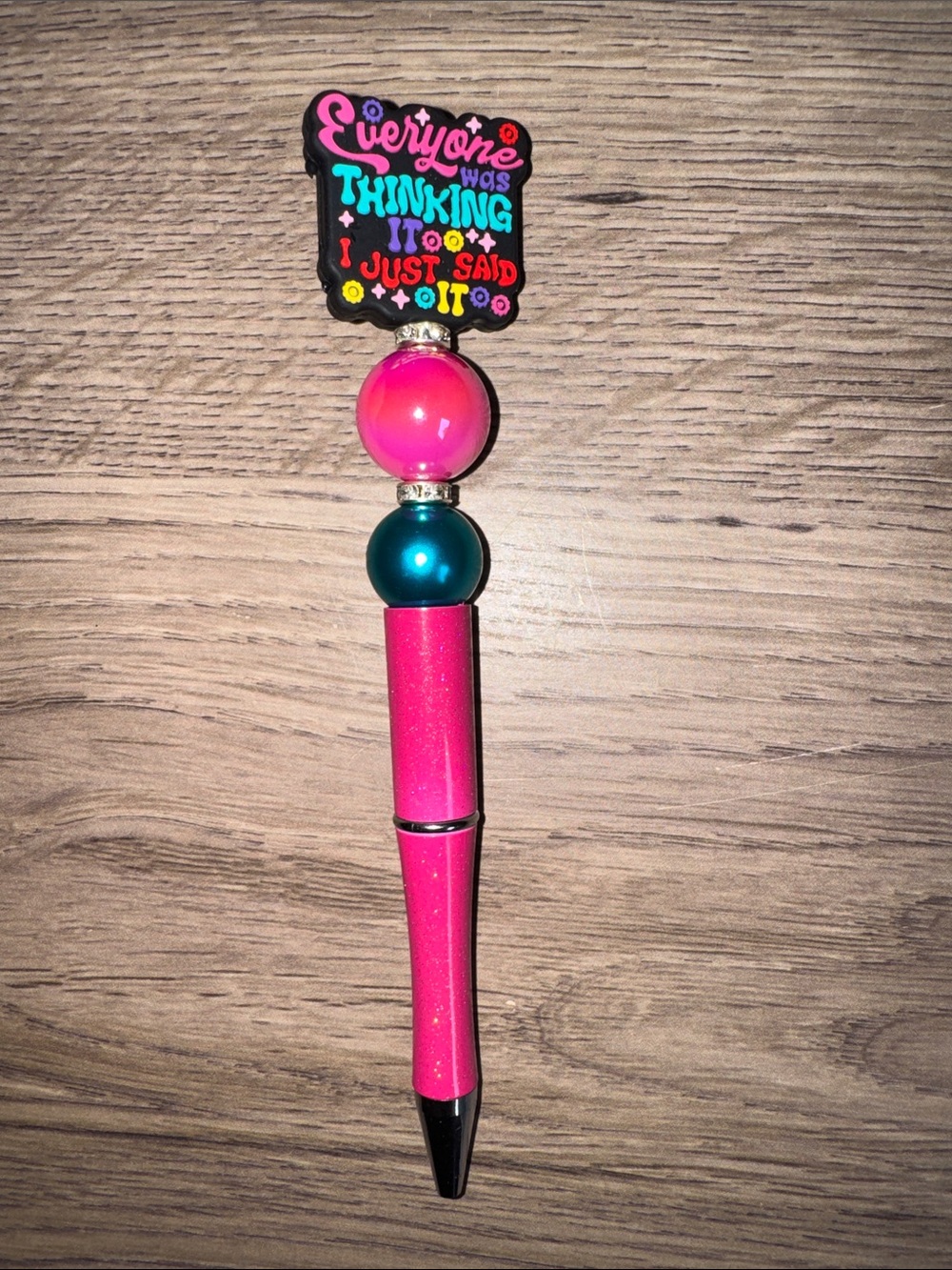 Colorful Pen with Fun Quote